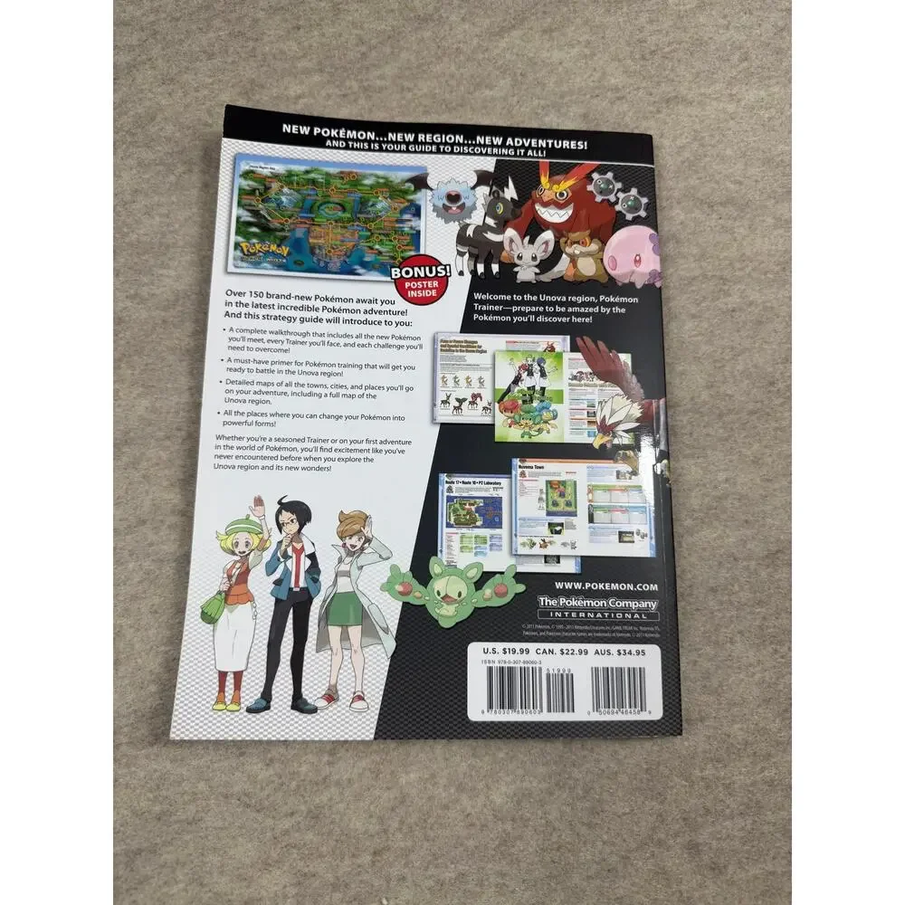 Official Pokemon Black and White Strategy Guide